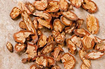 Pile of dried herbs